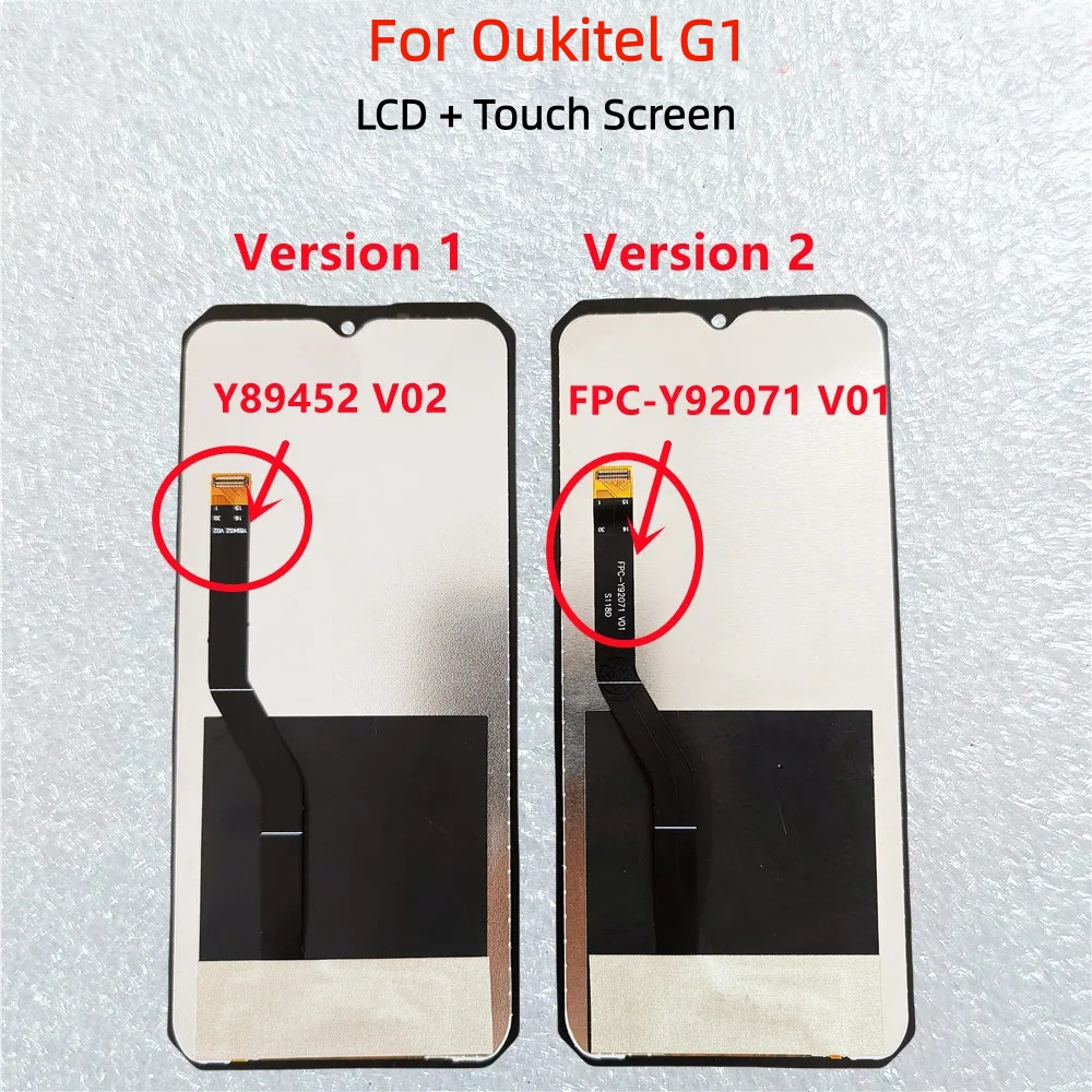 คุณภาพเดิมสินค้าสําหรับ Oukitel G1 จอแสดงผล LCD สําหรับ Oukitel G 1 จอแสดงผลหน้าจอ LCD ทดสอบเดิม