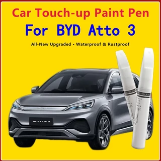 BYD Atto 3 -Touch Up Paint สําหรับรถยนต์ Auto Scratch Repair Pen Brush and Tip 2 in 1 Repair Pen