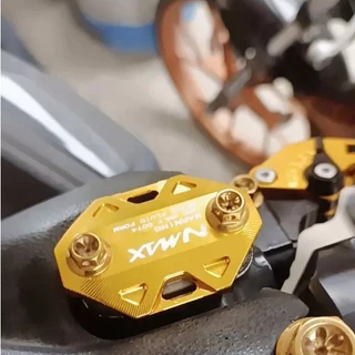 2pcs ฝาครอบน้ำมันเบรก CNC สำหรับ YAMAHA NMAX155 V1-V3 2017-2025