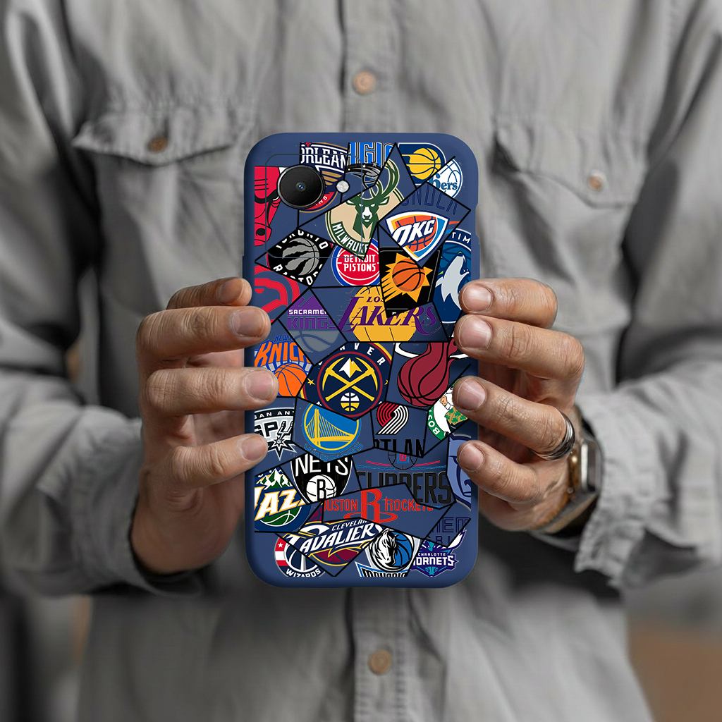 สําหรับRealme 8 8i 8 Pro 9 9i 9 Pro 9 Pro Plus 10 10 Pro 10 Pro Plusเคสโทรศัพท์บาสเกตบอลทีม