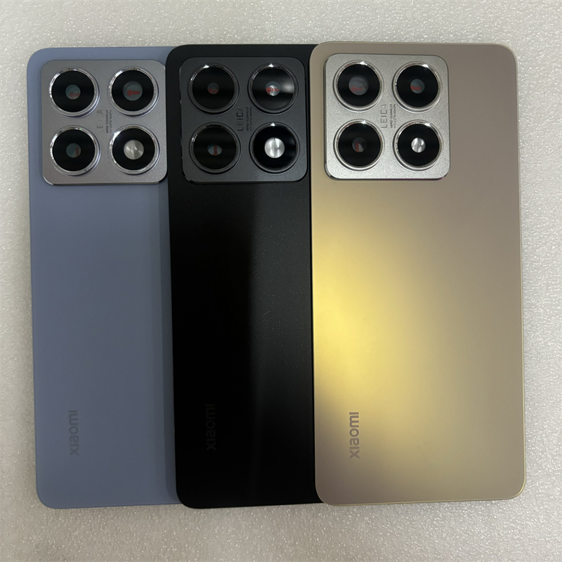 A + ฝาหลังสําหรับ Xiaomi 14T Mi14T 2406APNFAG ประตูหลังเปลี่ยนแบตเตอรี่ฝาครอบด้านหลังพร้อมเลนส์กล้อง