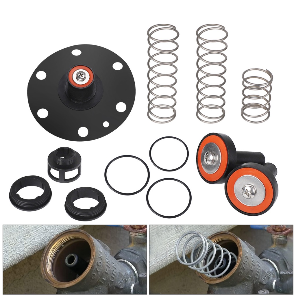 1-1/4"-2" ชุดซ่อมที่สมบูรณ์เหมาะกับเปลี่ยนสําหรับ Zurn Wilkins 975XL และ 975XL2 เปลี่ยน, ชุดซ่อม Bac