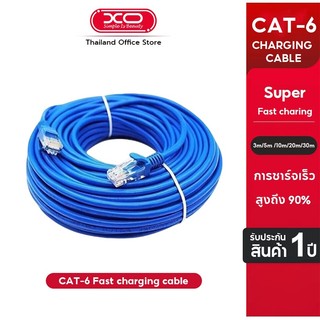 สาย Lan Cat6 10/100/1,000Mbps รองรับอินเทอร์เน็ต Gigabit Class 1Gbps ใช้งานได้จริง, Operate พร้อมสเปคเต็ม, สาย Router RJ45 30M