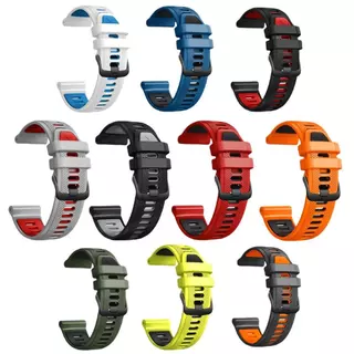 สองสีสําหรับผู้เบิกทาง Garmin 970/965/955/945 สร้อยข้อมือซิลิโคนเครื่องมือ + พินสําหรับผู้เบิกทาง Garmin 935 สายรัดข้อมือทดแทน
