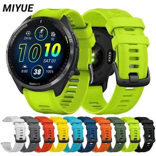 สําหรับผู้เบิกทาง Garmin 970/965/955/945 สร้อยข้อมือซิลิโคนเครื่องมือ + พินสําหรับผู้เบิกทาง Garmin 935 สายรัดข้อมือทดแทน