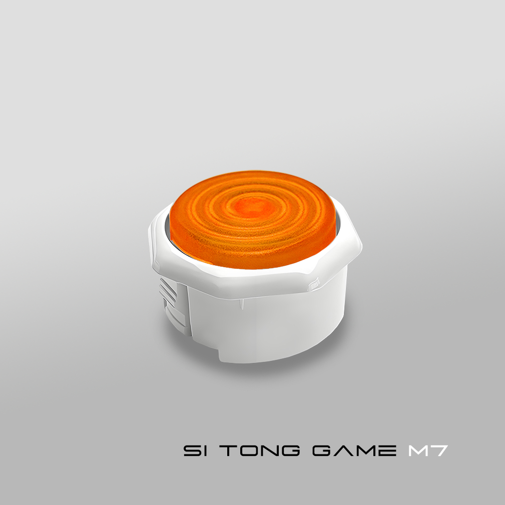 Si Tong/M7/Octagonal Pure White Frame/Street Fighter 6/Regular Axis/2.8 Hot Plug/Frosted Cap/Mechani