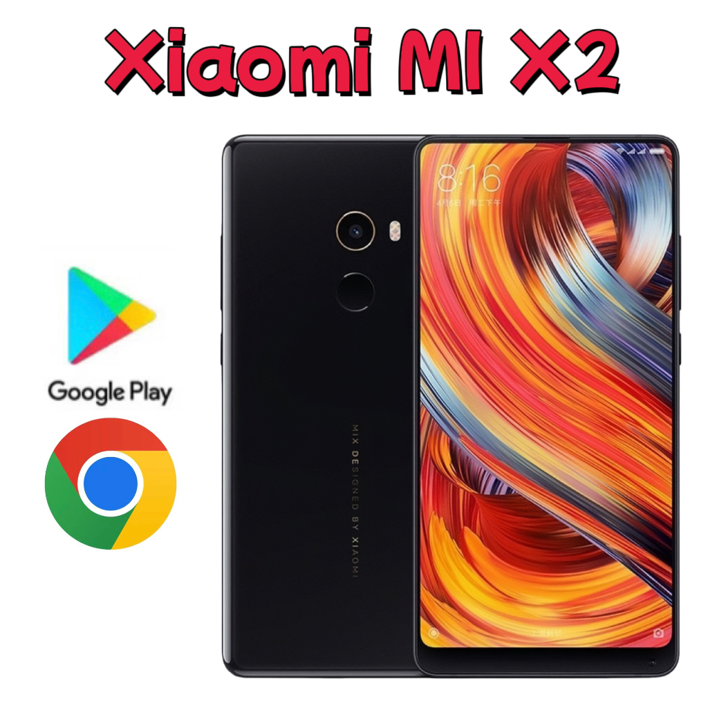 โทรศัพท์ Xiaomi MIX2 มือสองดั้งเดิม 6+128GB 5.99 นิ้ว 3400 mAh 12MP 90% ใหม่