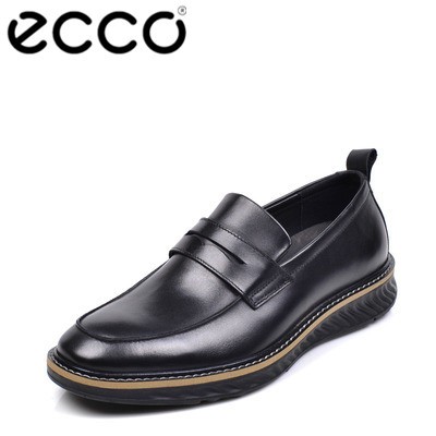 ECCO รองเท้าผู้ชาย Breathable Business Casual Leather Shoes Adaptive Mix 836414