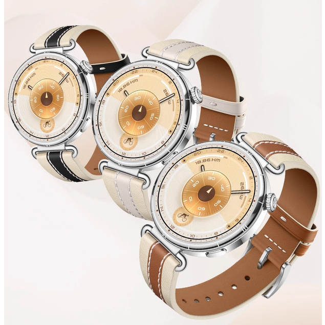 เหมาะสําหรับ Huawei WATCH gt6 (41 มม.) GT5/GT4 สายหนังแท้ รูปที่ 5