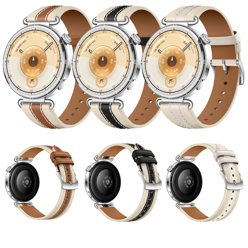 เหมาะสําหรับ Huawei WATCH gt6 (41 มม.) GT5/GT4 สายหนังแท้