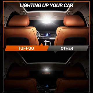 TUFFOO 1 คู่ 28mm / 31mm C5W / C10W หลอดไฟ LED สําหรับไฟภายในรถ / ไฟป้ายทะเบียน / โดม / ท้าย - 6000 พันสีขาว