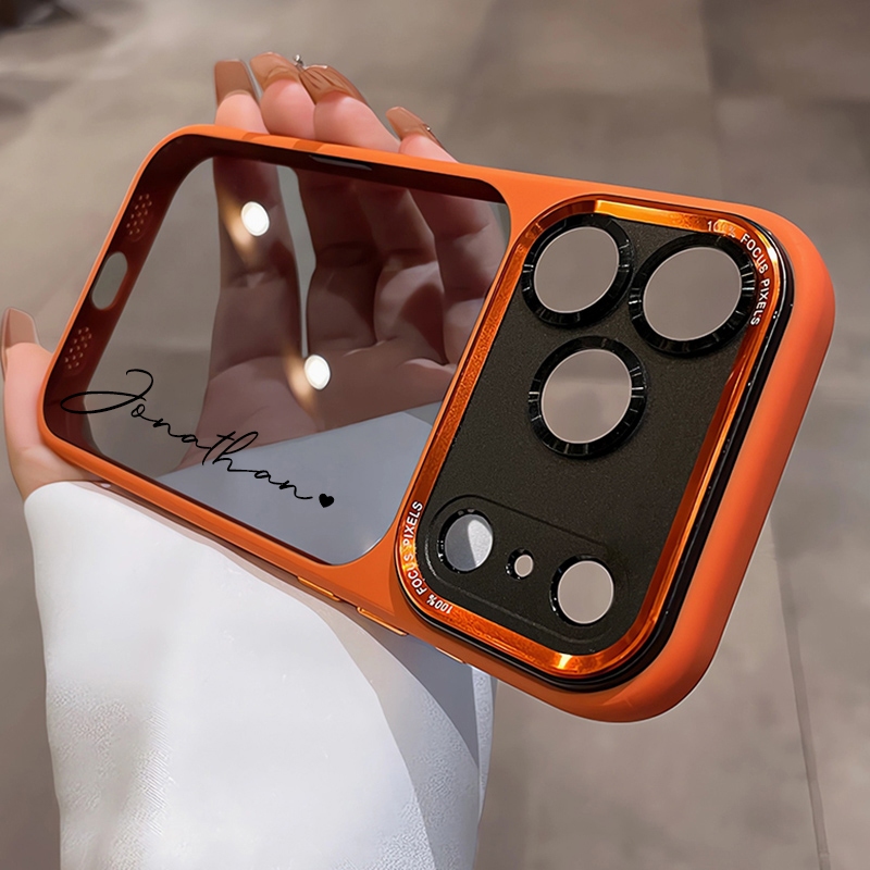 ใหม่ DIY การออกแบบข้อความส่วนบุคคล drop-proof เคสโทรศัพท์สําหรับเคสไอโฟน17 Pro Max 17 Pro 16 Pro Max 16 Pro