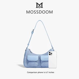 MOSSDOOM Liora Bag กระเป๋าสะพายไหล่ ทรงโฮโบสุดคิวต์ สวยหวานมินิมอล