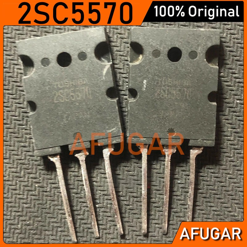 2 ชิ้นมือสอง 2SC5570 ทรานซิสเตอร์ C5570 Original Toshiba Original board Disassembly ฟังก์ชั่นทดสอบคุ