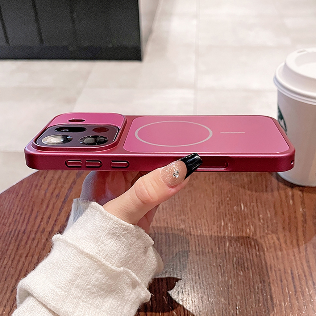 สําหรับ OPPO Find X9 / X9 Pro / X9s Pro / X9 Ultra Casing Electroplating Frame Matte PlasticI Hard Back Phone Case Cover ราคา ถูกที่สุด ดีลบีเคเค แกลเลอรีภาพที่ 8
