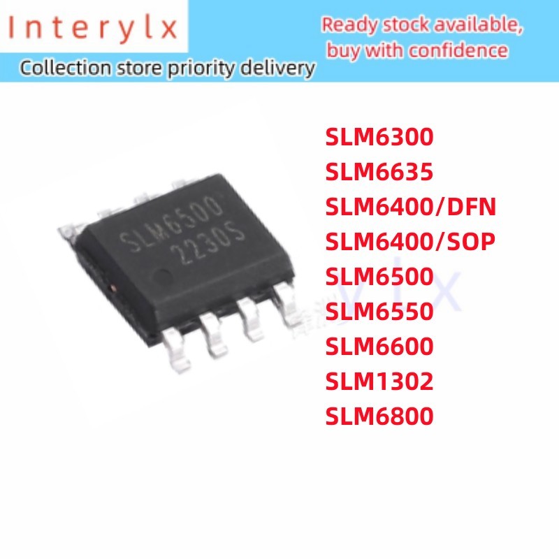 5 ชิ้น/ล็อต Original SLM1302 SLM6300 SLM6305 SLM6150 SLM6400 SLM6500 SLM6600 SLM6800 SLM6900 SLM6803