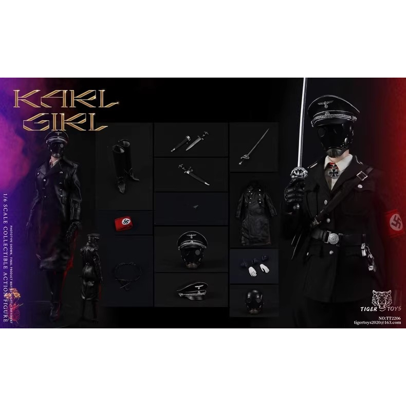 TIGERTOYS 1/6 NO:TT2206 Hellfire Lady Action Figure