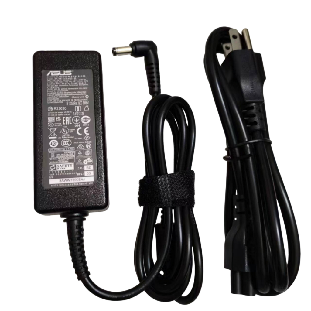 40W 19V 2.1A อะแดปเตอร์ 5.5*2.5 มม.สําหรับ Asus Monitor VG278qr G27C7 VG259QM VG278QR สายไฟ LCD