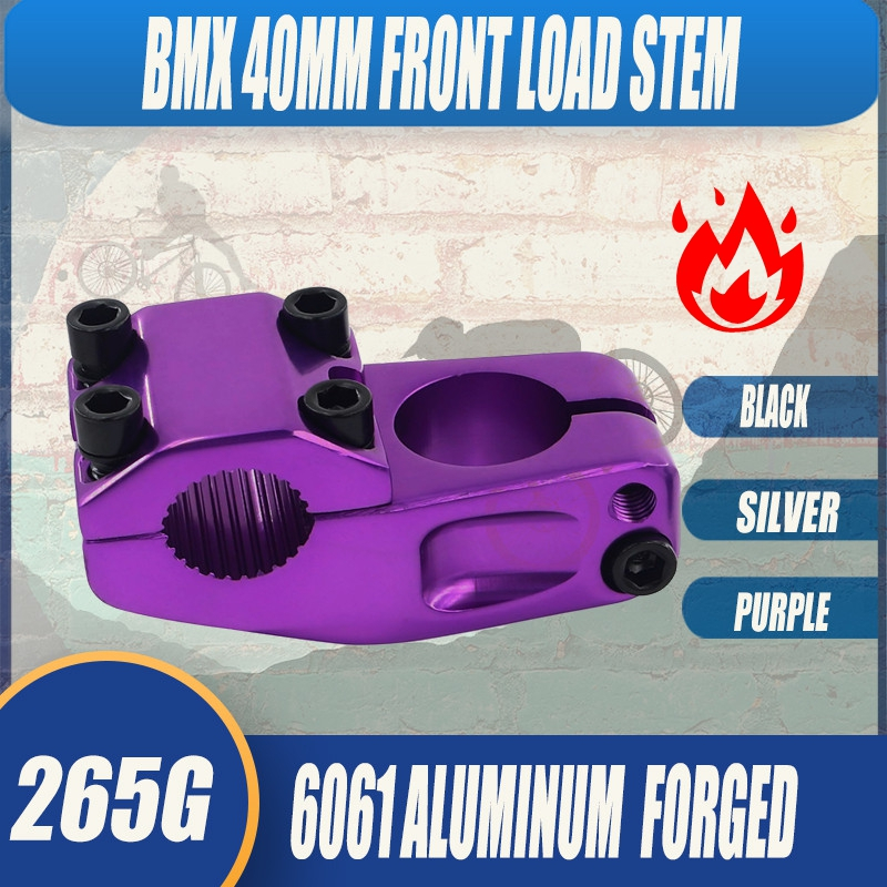 จักรยาน BMX อลูมิเนียม Gear คงที่ กับ Topload Stem 40 มม.