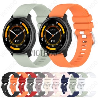 ซิลิโคนสายรัดกีฬายางรัดสําหรับ Garmin Vivoactive 5/ Vivoactive 6/ Vivoactive 3 Music / 55 / 165 / 245 / 645 / 158 / 168 / Approach S50