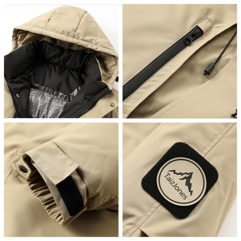 [สวมใส่ 40-100 กก.] ส-4เอ็กแอล แนวโน้มฤดูหนาว บวก ขนาด บวก ขนแกะหนา คลุมด้วยผ้า หลวมผ้าฝ้ายเสื้อผ้าผู้ชายสบายๆ กันลม ไขมันผ้าฝ้ายเสื้อผ้ - รูปที่ 7