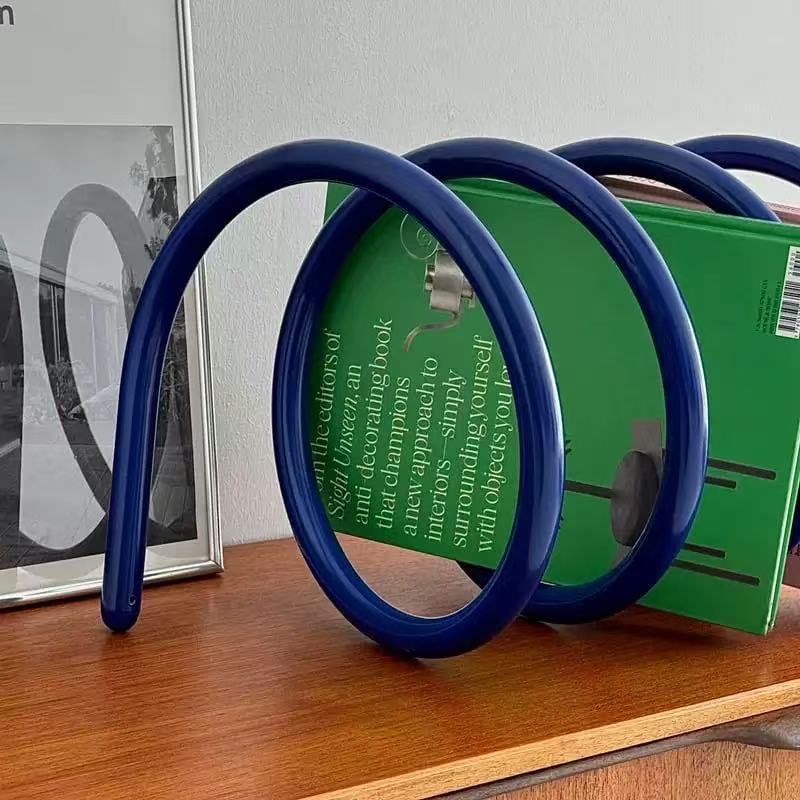 ชั้นเก็บของโลหะแบบเกลียวชั้นวางหนังสือชั้นวางนิตยสารเครื่อ รูปที่ 5