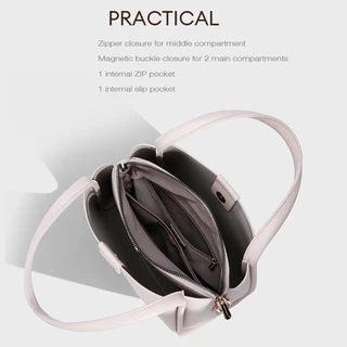 David Jones Paris 2025 Spring Summer New Collection Designer Women Top-Handle Bags หนัง pu female Soft and Supple bag