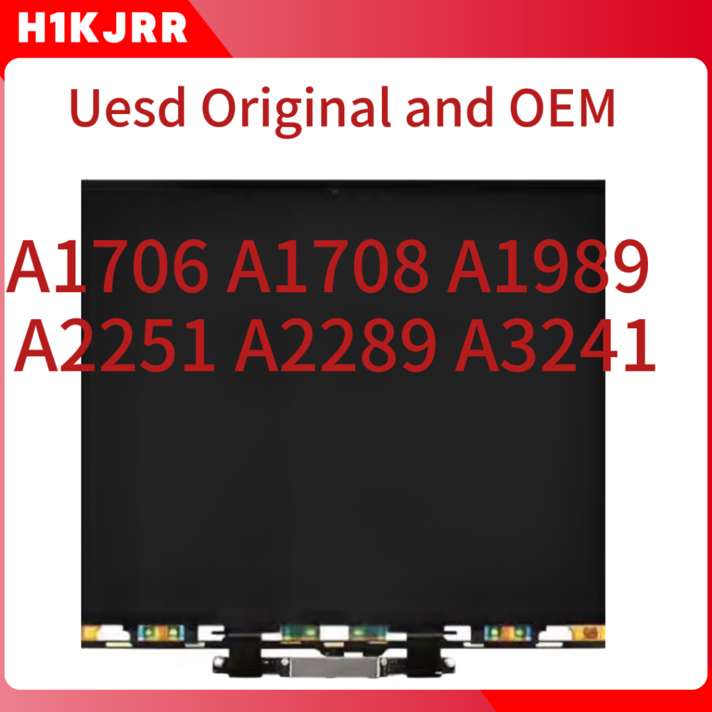 ใช้และ oem แล็ปท็อป LCD สําหรับ Apple MacBook A1466 A1369 A1465 A1370 A2338 A1706 A1708 A1989 A2251 