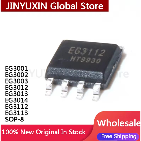 10 ชิ้น EG3001 EG3002 EG3003 EG3012 EG3013 EG3014 EG3112 EG3113 SOP8 ชิป IC ขายส่ง