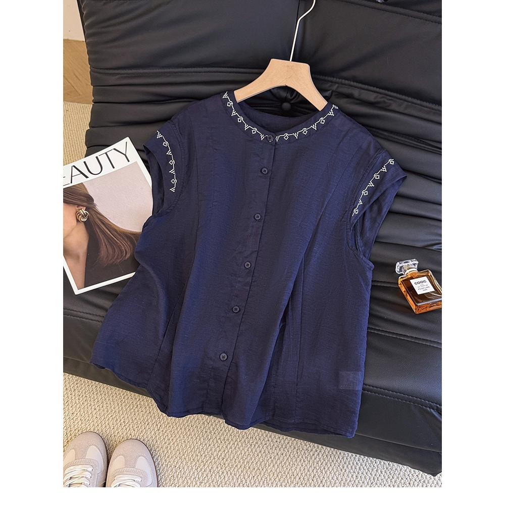 เสื้อแขนกุดสไตล์เกาหลีสำหรับผู้หญิง รูปที่ 5