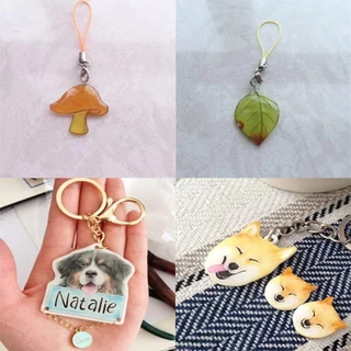 20 ชิ้น DIY แผ่นฟิล์มหด (2014.5 ซม., 0.3 มม.) - พลาสติกใสและโปร่งแสง Pre-Sanded ความร้อนหดพลาสติกสําหรับงานฝีมือทํามือ, พวงกุญแจ, ต่างหู, กิ๊บติดผมและตกแต่งงานปาร์ตี้, Printab
