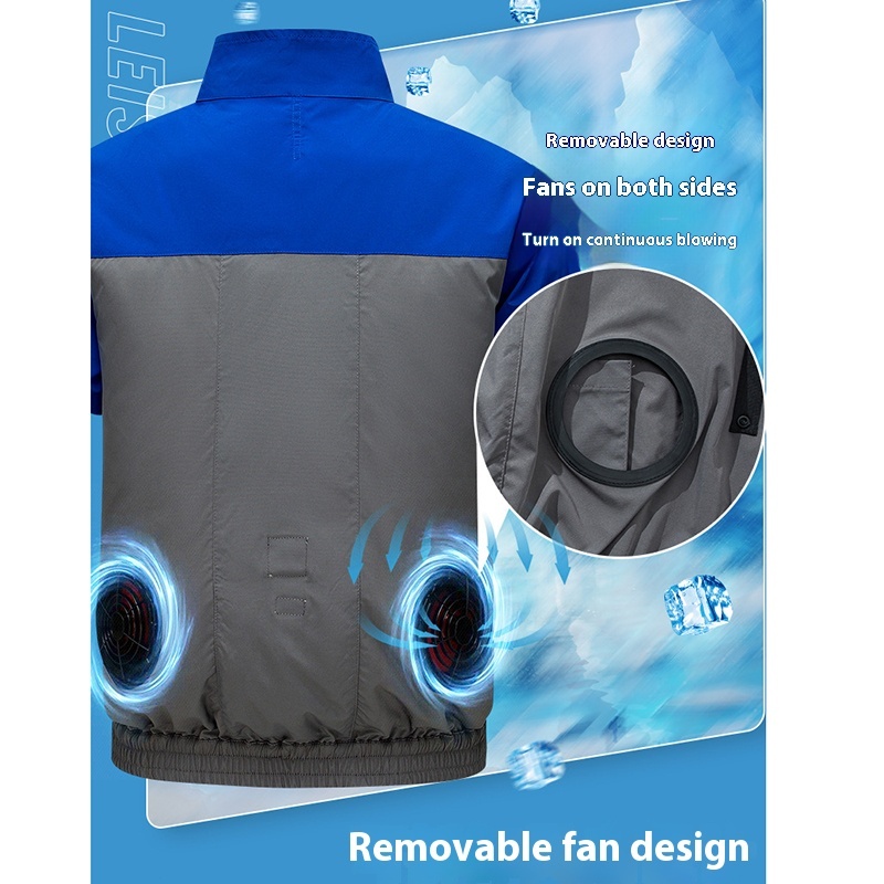 เสื้อยืดแขนสั้นสไตล์สมาร์ทจากญี่ปุ่นและเกาหลี ระบายความร้อนได้ดี เหมาะสำหรับการใช้งานกลางแจ้ง - รูปที่ 4