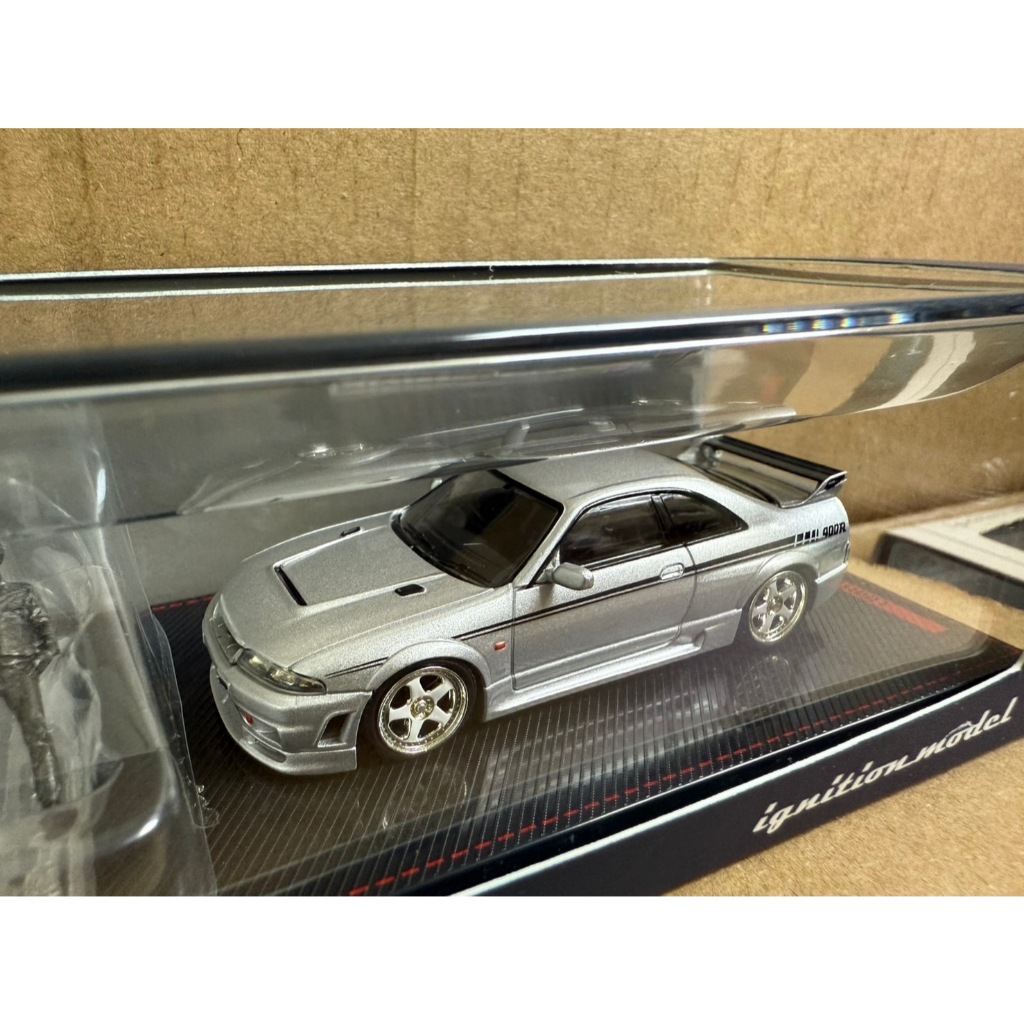 รุ่นจุดระเบิด 1/64 IG2501 Nissan Skyline R33 GT-R Nismo 400R สีเงิน Limited Edition