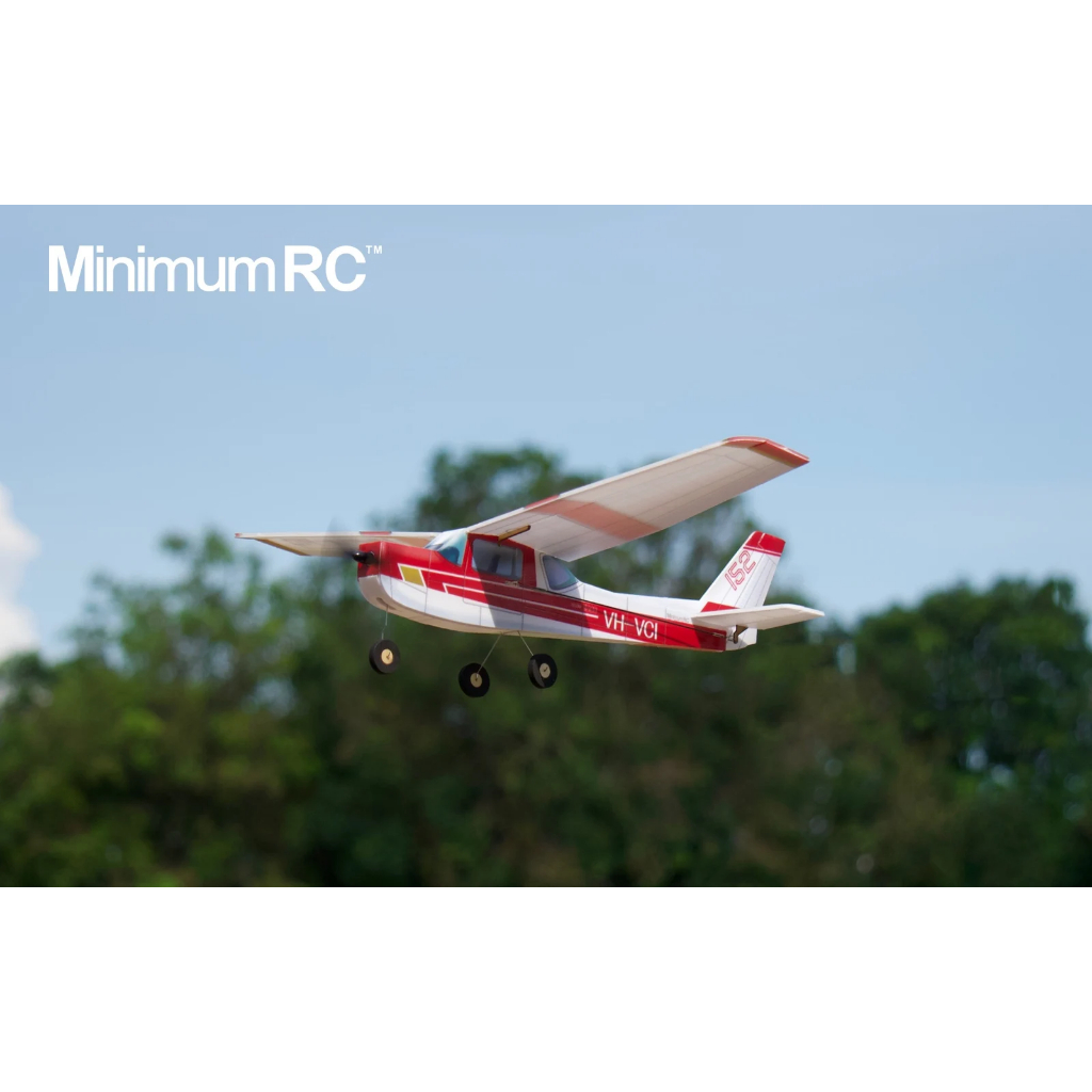 ขั้นต่ํา RC เครื่องบินชุดสีแดง Cessna152 360 มม. Wingspan 3 ช่องเทรนเนอร์ Fixed-wing RC เครื่องบินขอ