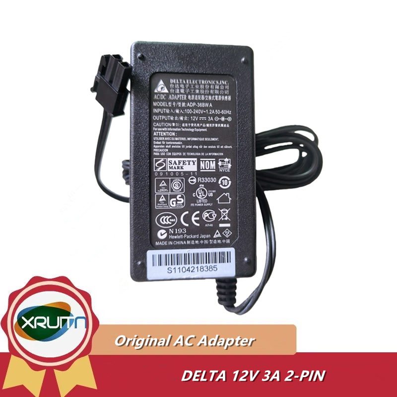 2-PIN 12V 3A Charger อะแดปเตอร์ AC สําหรับ FortiGate Fortinet FG-40C FG-30E FG-40F FG-60D FG-60C FG-