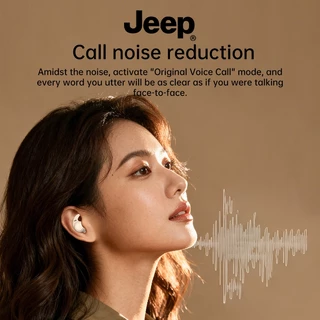 Jeep EW140 Sleep หูฟังบลูทูธ 6.0 เสียงดี HIFI HD Calls ทดสอบการนอน หูฟังไร้สาย ไมโครโฟน