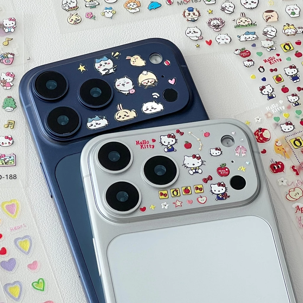 DIY Kitty Usagi สติกเกอร์เคสโทรศัพท์ สำหรับ iPhone 17 Pro Max / 17 Pro thumbnail 5