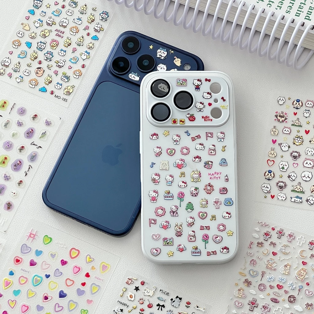 DIY Kitty Usagi สติกเกอร์เคสโทรศัพท์ สำหรับ iPhone 17 Pro Max / 17 Pro thumbnail 6