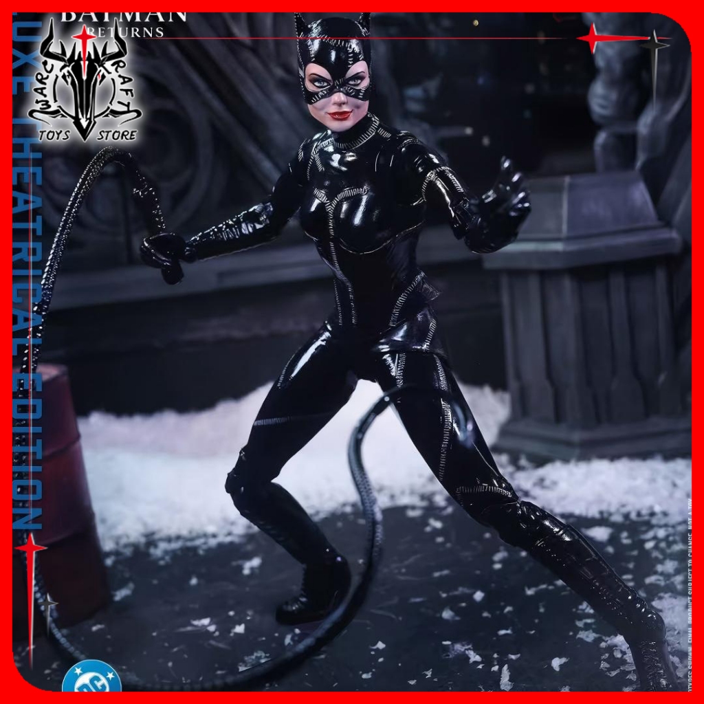 [ในสต็อก] McFarlane Toys DC Multiverse Batman Returns Deluxe Theatrical Edition Catwoman Action Figu