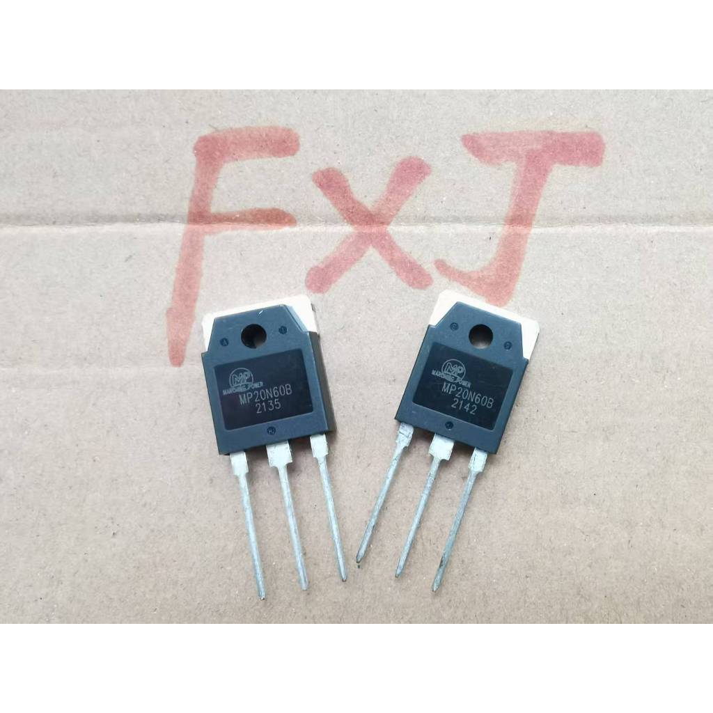 แบรนด์ใหม่ ((5 ชิ้น) MP20N60B 20A/600V TO-3P Field Effect Tube pxc7 ((5 ชิ้น)