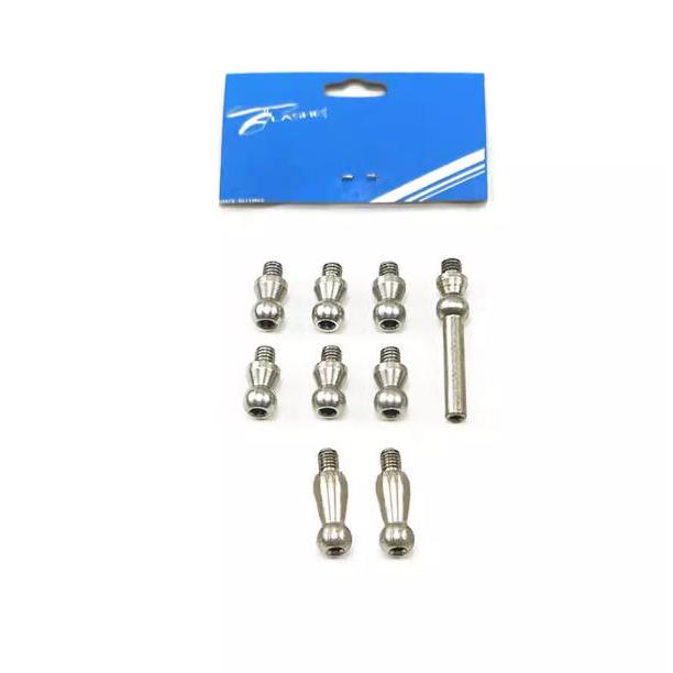 หัวบอลสแตนเลส STSASRC 4.75 มม. เหมาะสําหรับเฮลิคอปเตอร์ Align KDS 550, 600N และ 600E