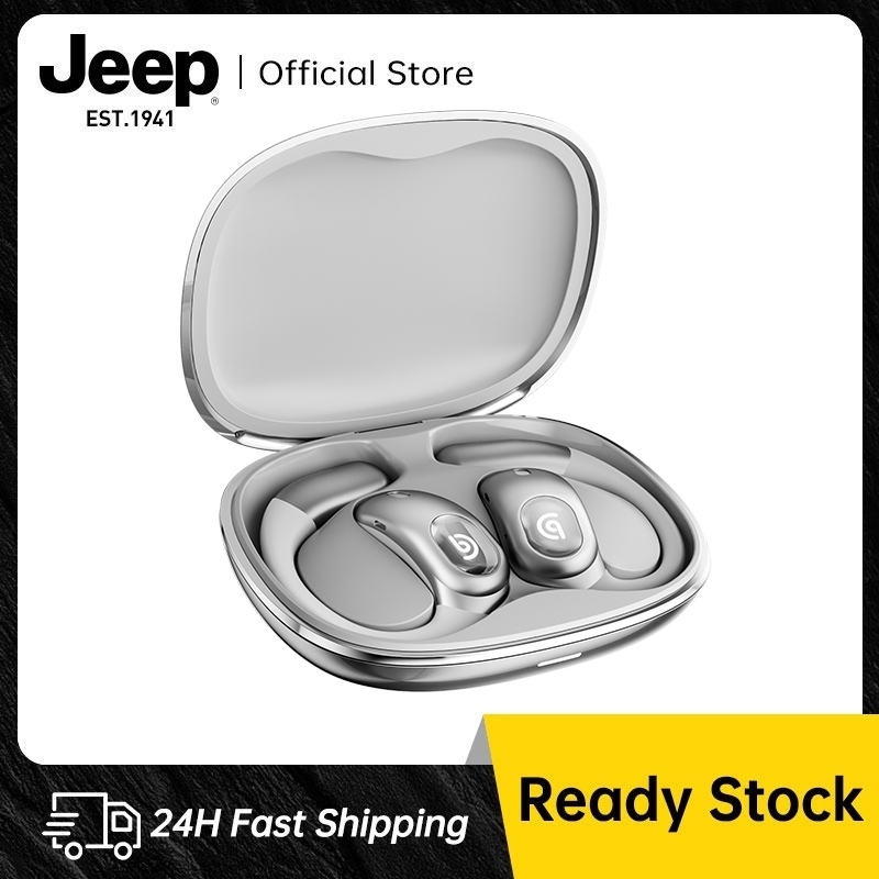 Jeep EX1 หูฟังบลูทูธ ไร้สาย บลูทูธ6.0 หูฟังนักแปล AI Real-Time นักแปล เสียงดี HD Calls หูฟังเปิดหู พ