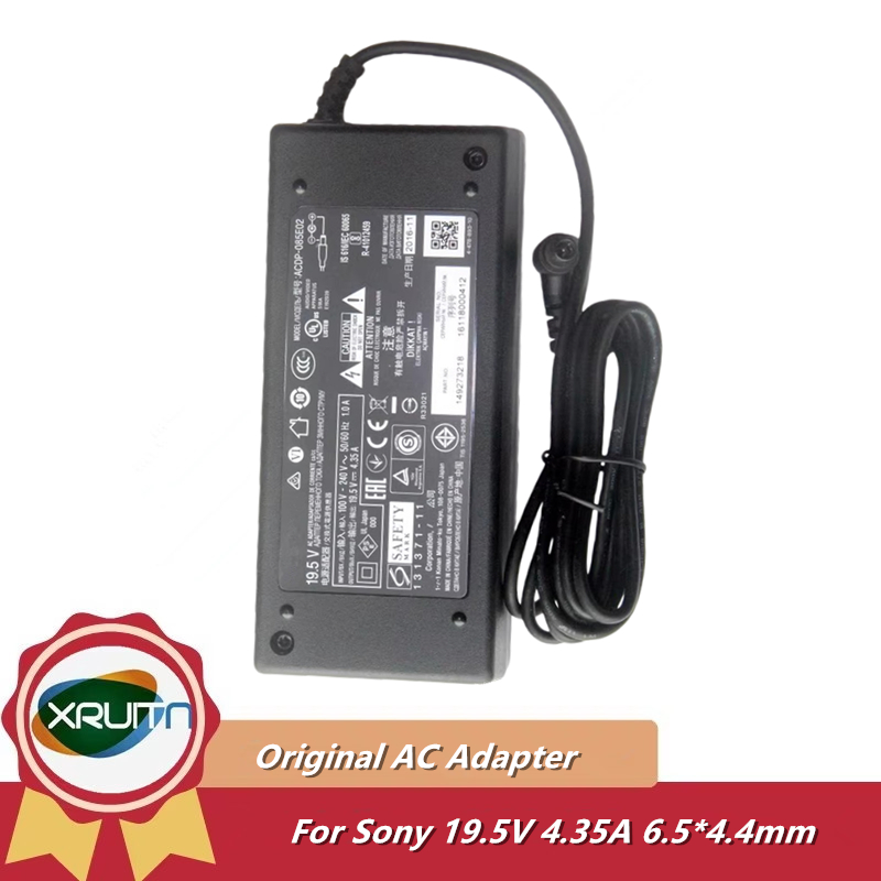 อะแดปเตอร์ AC ของแท้ 19.5V 4.35A 85W สําหรับ Sony Bravia TV KDL-48R470B,KDL-40R470B,KDL-32R420B,KDL-