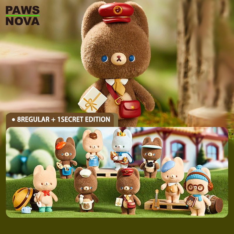PAWSNOVA KUMARU Little Dreamer รูปซีรีส์ กล่องสุ่ม ของตกแต่งบ้านฟิกเกอร์แอคชั่น