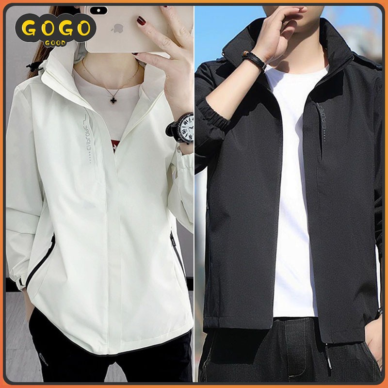 เสื้อแจ็คเก็ตกันน้ำสำหรับกีฬากลางแจ้งแบบ ยูนิเซ็กซ์ สำหรับการตั้งแคมป์ เดินป่า น้ำหนักเบาและระบายอากาศได้ดี