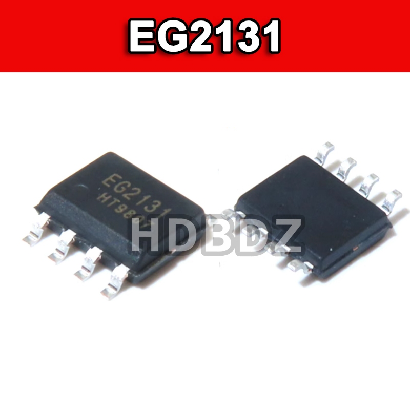 10~20PCS EG2131 SOP8  300V ชิปไดรฟ์สะพานครึ่งเฟสเดียว IC SMD 1.5A