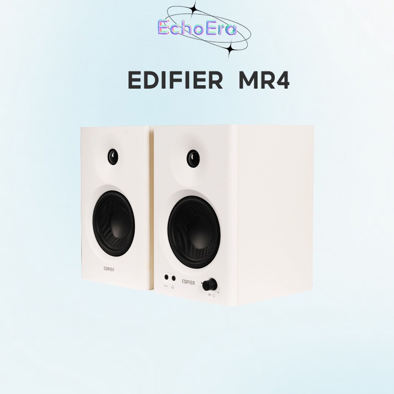 Edifier MR4 Powered Studio Monitor Speakers, ระบบลําโพง Reference 2.0, รองรับ TRS, RCA, AUX