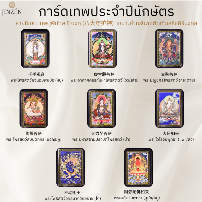 การ์ดเทพประจำปีนักษัตร