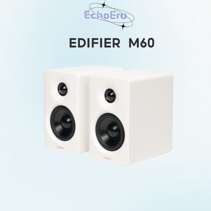 Edifier M60 Compact 2.0 Desktop Speaker, เสียงความละเอียดสูงและการรับรองแบบไร้สายเสียงความละเอียดสูง