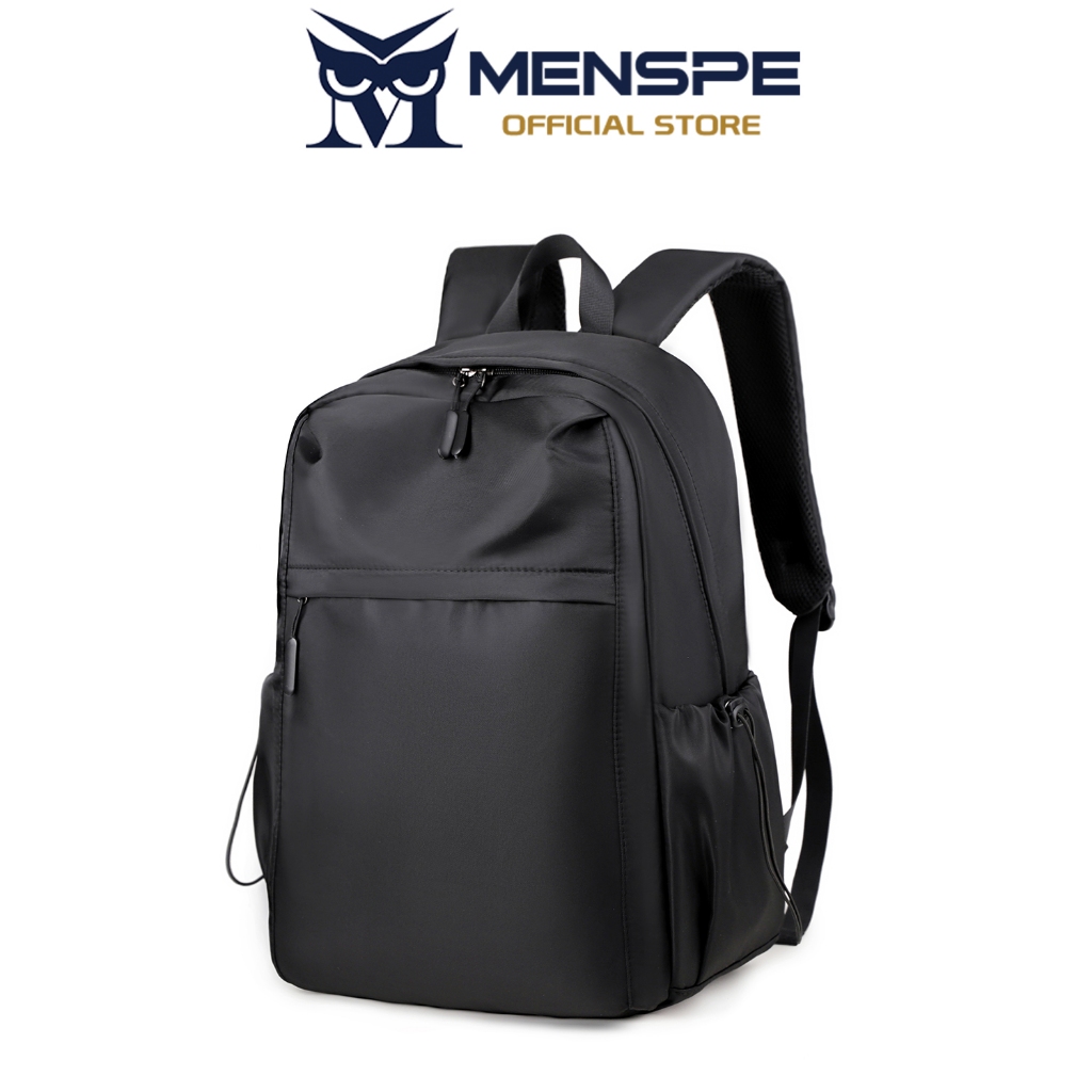 MENSPE กระเป๋าเป้แฟชั่นผู้ชาย สำหรับเดินทางกลางแจ้ง กันน้ำ มีความจุใหญ่ เหมาะสำหรับแล็ปท็อปขนาด 15.6 นิ้ว